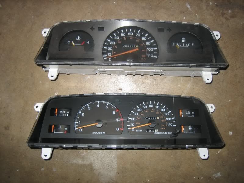 1989 toyota pickup instrument cluster #7