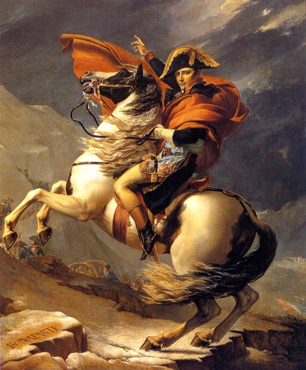 David Napoleon Crossing the St Bern