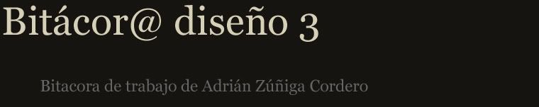 Bitácora Diseño 3