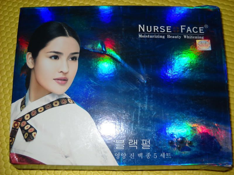 Bộ sản phẩm trị nám tinh chất Ngọc trai Nurse face 5 in 1
