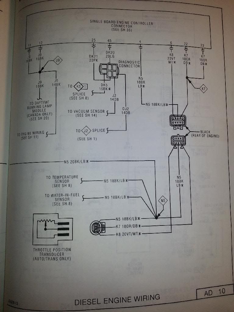 Tps Wiring Question Help Me Dodge Cummins Diesel Forum