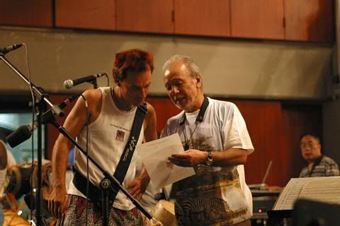 Me and my good friend Sadao Watanabe Photo by Shiho Yabe