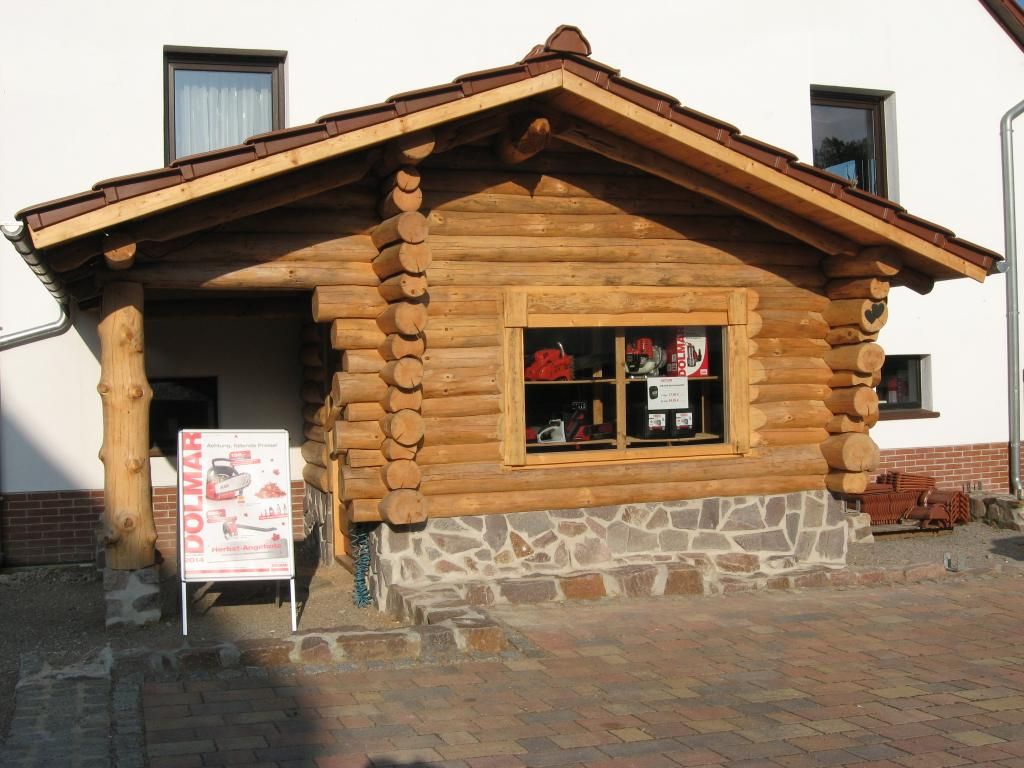Mein Blockhaus Ist Fertig Motorsagen Portal