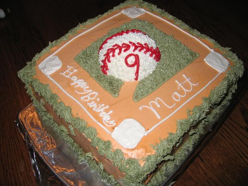 baseball field cake. Baseball Field Cake Image