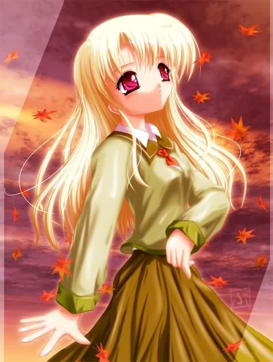 Cute Anime Smile. smile,she#39;s really cute