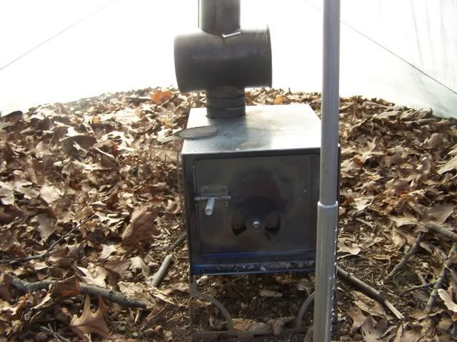 Collapsible Wood Stove Metal Eg Kifaru Type Zombie Squad