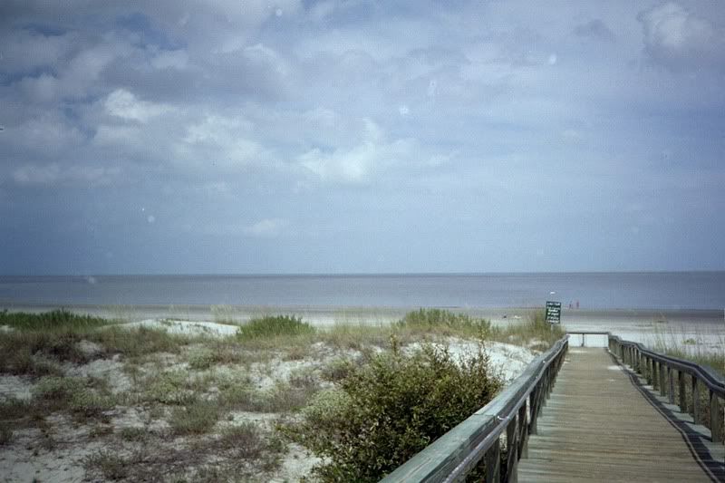 The Beach at Jekyl Island Georgia