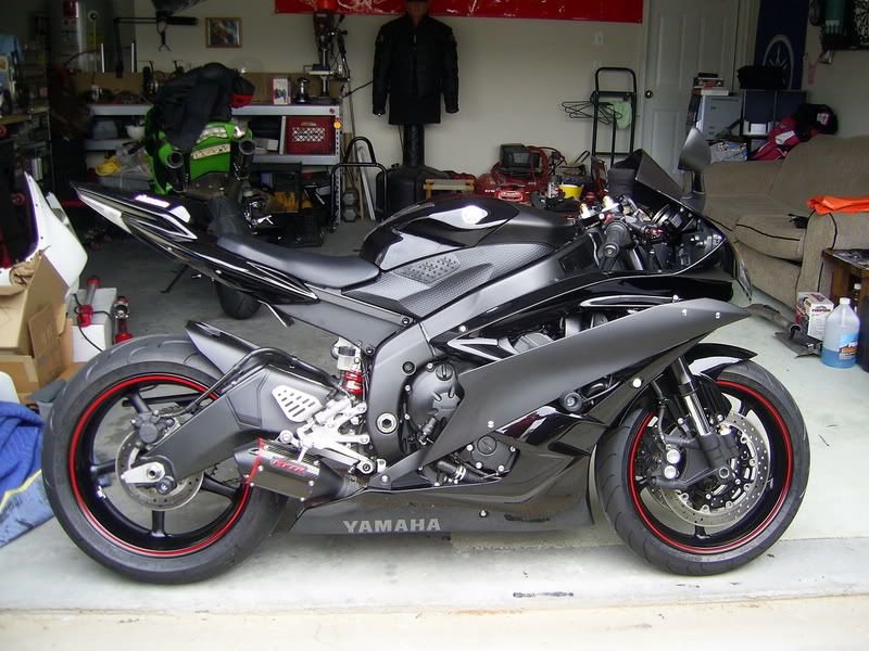 SICK Raven edition GYTR exhaust Yamaha R6 Forum YZFR6 Forums