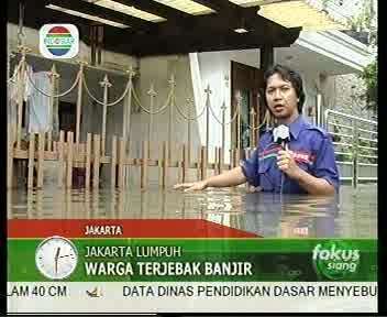 reporter banjir