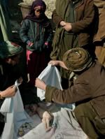 Afghani Baby, died from the cold in Afghanistan refugee camp, Feb. 2012