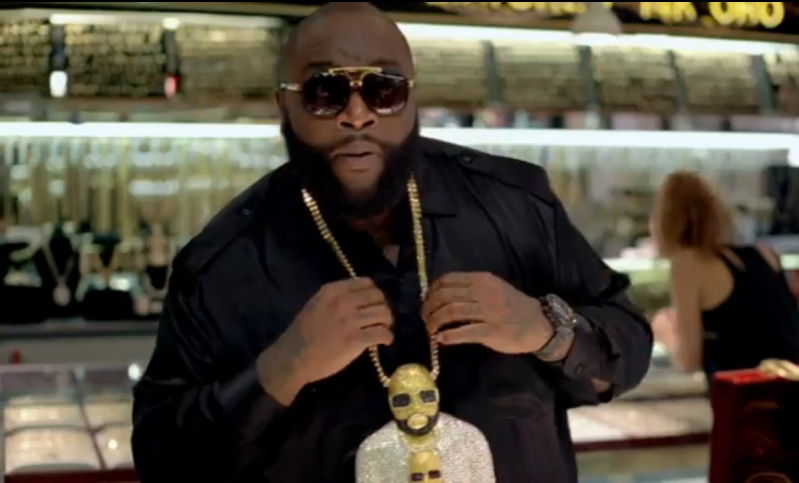 rick ross chain. ridiculous chain of his