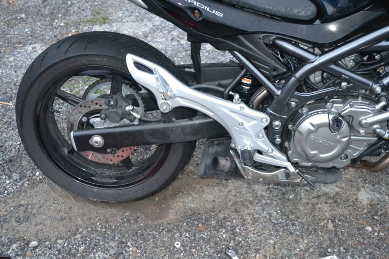 SV650 Rearsets pics and thoughts Suzuki SV650 Riders Forum