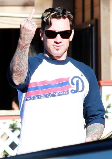 pink tattoo. carey hart pink tattoo.