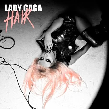 lady gaga hair single cover art. As promised, Lady Gaga has