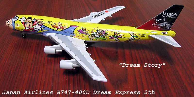 JAL DREAM EXPRESS Scale 1:400? Boeing 747-100 Japan Airlines