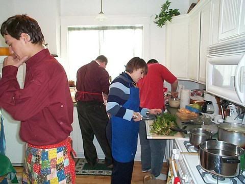 family in kitchen photo: In the kitchen 62f5.jpg