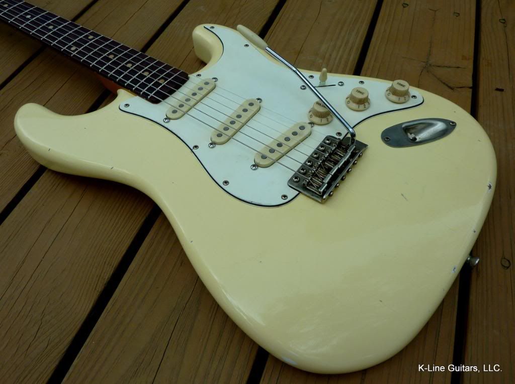 Poll Which Color Pickguard for Vintage White Strat w/ Rosewood Board