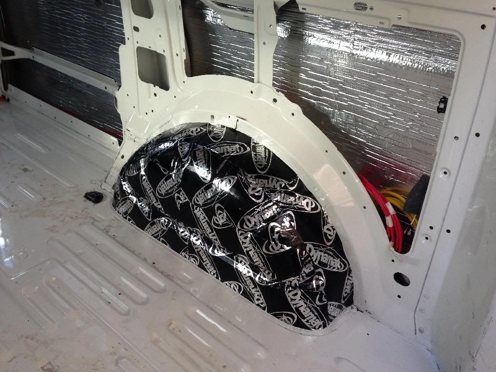 Insulation/sound deadning wheel arches VW T4 Forum VW T5 Forum