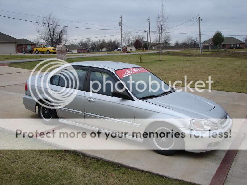 OK 2000 Honda Civic 4 Door (silver) : For Trade - Honda-Tech - Honda ...