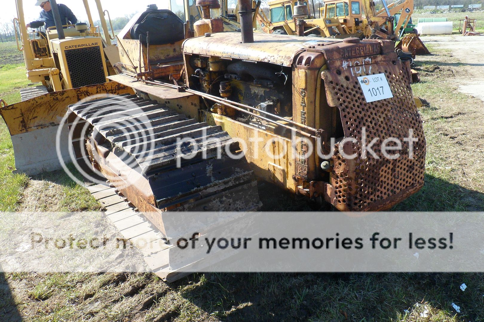 1953 Cat D4 farm crawler w/24