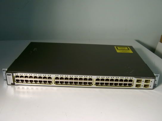 CISCO CATALYST 3750 WS C3750 48TS S Rackmount Switch  