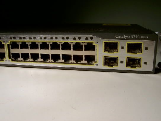 CISCO CATALYST 3750 WS C3750 48TS S Rackmount Switch  