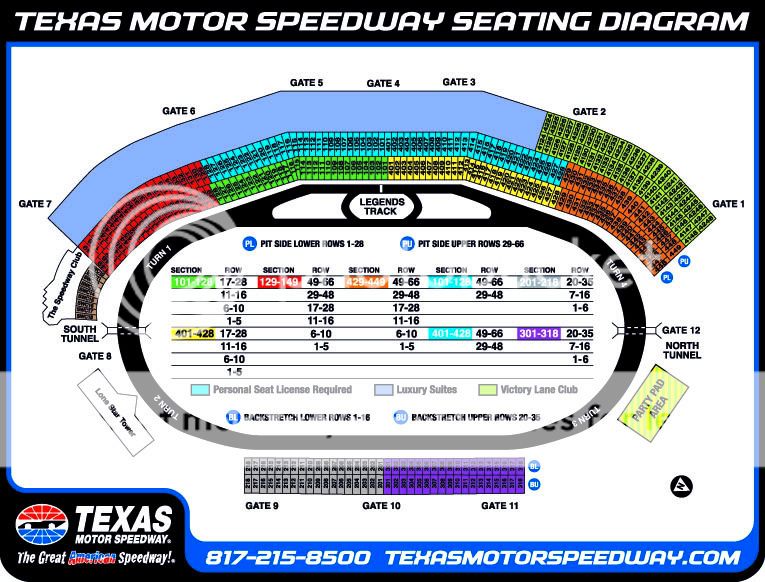 Texas Motor Speedway Seating Photo by tah_momma | Photobucket