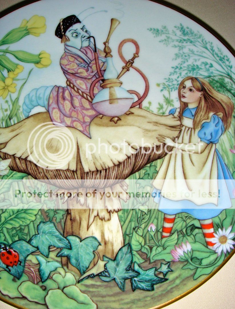 SET Georges Boyer ALICE IN WONDERLAND Plates Bxs+COAS  