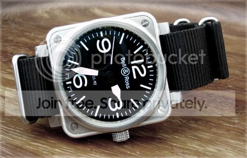 Bell \u0026 Ross on nato - Replica Watch Info